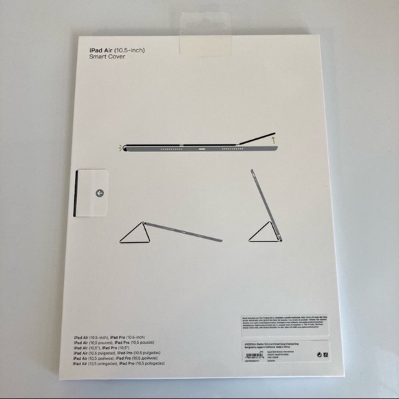 Apple iPad Air (10.5-inch) Smart Cover Charcoal Gray New in Package - Picture 3 of 7